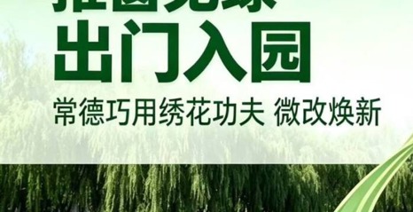 常德园林系列短视频③ 常德园林巧用绣花功夫 微改焕新